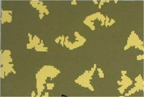  Ткань Т/С РИП-СТОП 240г/м2 КМФ ш.150+-2 см. 65ПЭ/35ХЛ ВО C55-1 Пограничник жёлтый  ТриКатушки