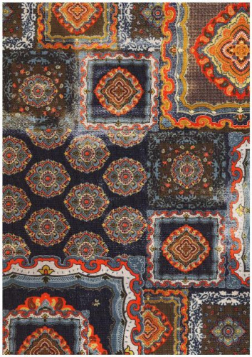  Ткань габардин принт арт.1010 цв.171  ТриКатушки