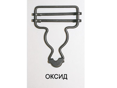  Пряжки для комбинезона 35мм (упаковка 500 штук) Оксид  ТриКатушки