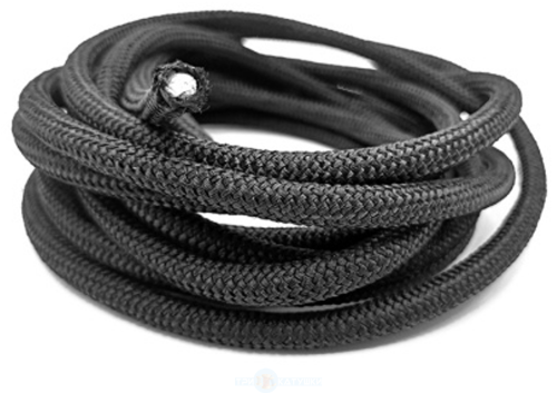  Шнур эластичный эспандерный 8 мм цв.Черный (рул.100 м)  ТриКатушки