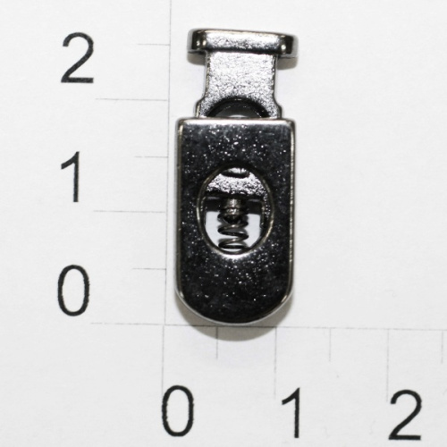  Фиксатор "Н" №4 металл черный никель (упаковка 100 штук)  ТриКатушки