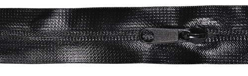  Молния Рулонная "Спираль" витая Т7 водонепроницаемая №322 черная (уп.200м.)  ТриКатушки