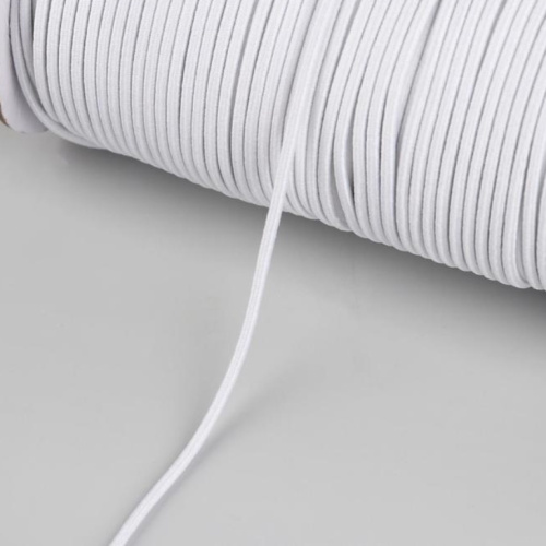  Резинка шляпная 2 мм цв.Белый (уп. 5 ± 0,5 м)"ProKnopka"  ТриКатушки