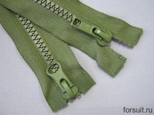  Молния Трактор Т5 2 зам 110см №263 хаки (уп.50 шт.)  ТриКатушки