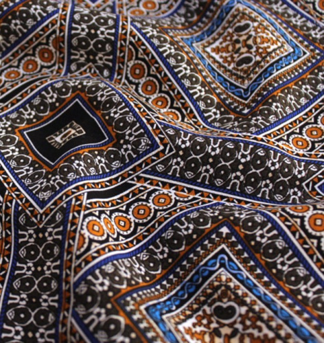  Ткань Вискоза принт арт.2019 цв.158  ТриКатушки