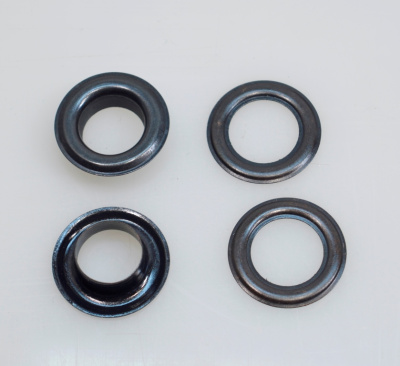  Люверсы №310 15,5мм-28мм сталь Оксид (уп 500шт) Tals(Турция)  ТриКатушки