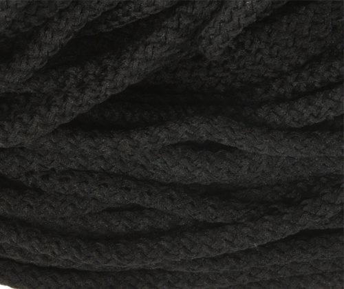  Шнур полиэфир, 1с-36, 4.5мм, цв.325 черный(уп.200м)  ТриКатушки