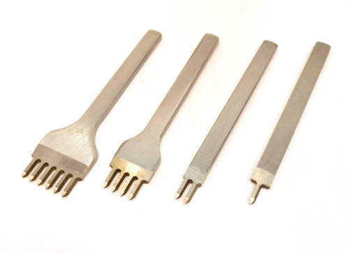  Набор строчных пробойников ромбовидных (плоский) 5 мм (уп.4 шт) ProKnopka  ТриКатушки