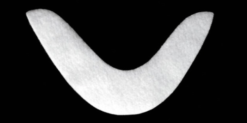  Подокатники арт.ПП-44/2 белый (упаковка 100 пар)  ТриКатушки