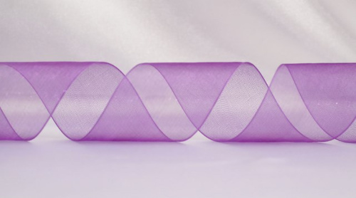  1031 Лента органза 50мм (намотка 50 ярдов = 45 метров)  ТриКатушки