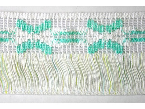  603- 4KJ тесьма декоративная ширина 60мм (упаковка 20 ярдов = 18,3 метра)  ТриКатушки