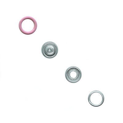  Кнопка Трикотажная (кольцо) 7,8 мм нержавейка, цв. 140 (уп.1440 шт).  ТриКатушки