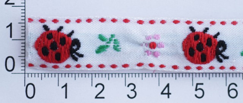  057 Тесьма жаккард 16мм (намотка 9,5 метров)  ТриКатушки