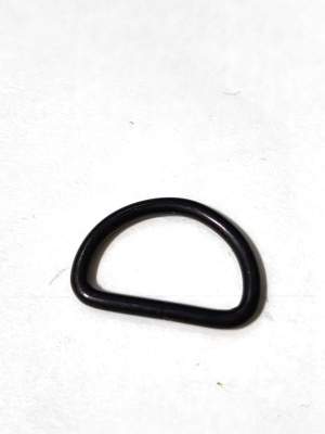  Полукольцо металлическое 15мм цв. Оксид  (фас.100/500/1000шт.)  ТриКатушки