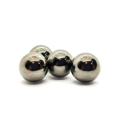  Жемчужина (Бусинка) 6 мм уп.500гр.( 4000 шт +/-) без Шипа цв. Черный НИКЕЛЬ  ТриКатушки