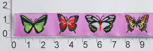  081 Тесьма жаккард 16мм (намотка 9,5 метров)  ТриКатушки