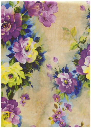  Ткань 2058 Шифон принт №3  ТриКатушки