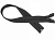 Молния спиральная(Витая) Т5 120 см №322 черн, ( уп.50 шт.)