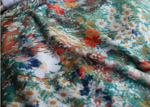  Ткань 4003 Масло принт, №102  ТриКатушки