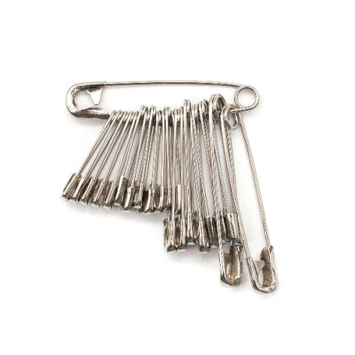  84311 Булавки английские ассорти, сталь, 22 шт PONY  ТриКатушки