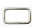 Рамка однощелевая металл (толщ. 4мм) 30мм