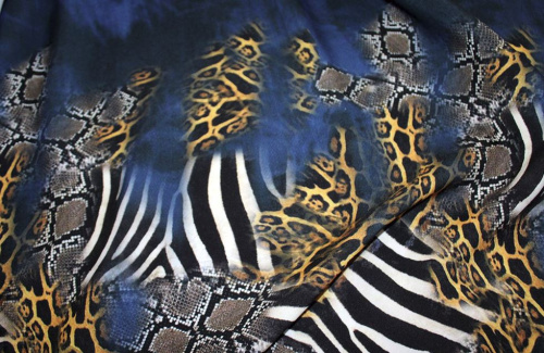  Габардин принт арт 1010 цв 12э , Плотность 270г/м.пог, ширина 150 см, состав 100% ПЭ  ТриКатушки