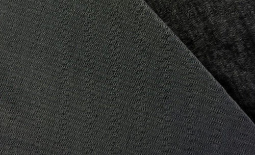  Дублерин клеевой Рашелевый MR65  65 г/м2 ш.150см цв.Черный (рул.90 м)  ТриКатушки