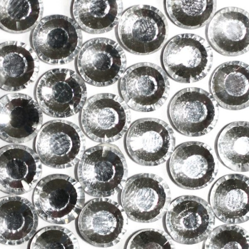  Стразы термоклеевые SS-30, D=6,3-6,5мм (упаковка 288 штук) цв.9001 CRYSTAL  ТриКатушки