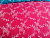 Ткань 2051 Хлопок флок №201 розовый