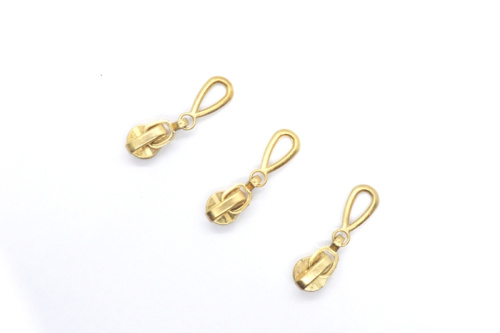  Бегунок автомат СП №5 декор цв. золото (уп.10 шт) "Proknopka"  ТриКатушки