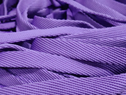  Шнур плоский 15мм №92 сиреневый (уп.100м)  ТриКатушки