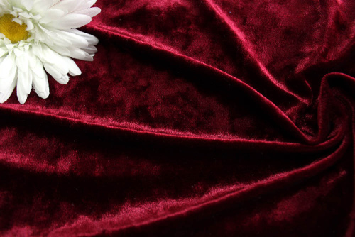  Ткань 3002 Бархат стрейч крэш, ш.160см, цв. 105  ТриКатушки