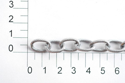  UX 005С цепь алюминий цв. black ancient silver (упаковка 10 метров)  ТриКатушки