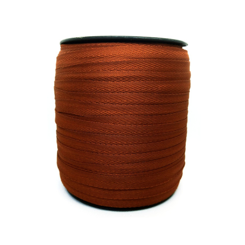  Лента киперная 10 мм. 100% п/э цв. 707/250 м Коричневый  ТриКатушки