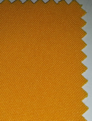 Ткань Габардин стрейч арт.1000 ,ш.150см., 270 гр/мп., №406 цв. желток (цв.яндекс - золотой)