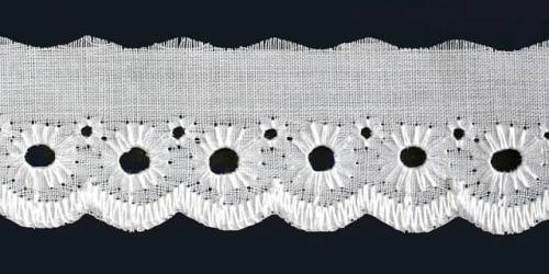  1066 цв.белый Шитье 1" 25мм (упаковка 15 ярдов = 13,7 метра)  ТриКатушки