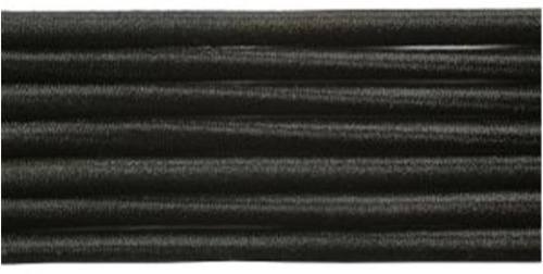  Резинка шляпная МН 3,5мм цв.№ черный (144yrd/131,6 метра)  ТриКатушки
