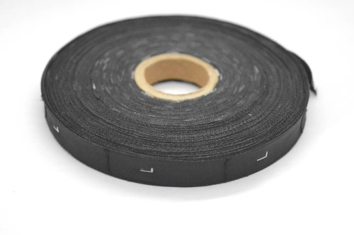  Размерник жаккард чёрный L (рул 500шт)  ТриКатушки