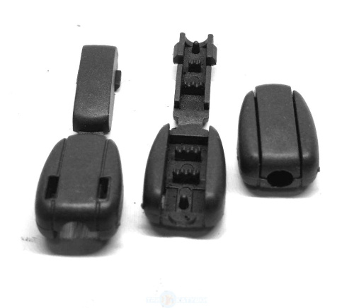  Концевик для шнура (Крокодильчик) 27101Н цв. Черный (уп.50/500 шт)  ТриКатушки