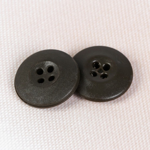  Пуговицы пластиковые 11111 (НАТО) 17мм чёрная  ТриКатушки