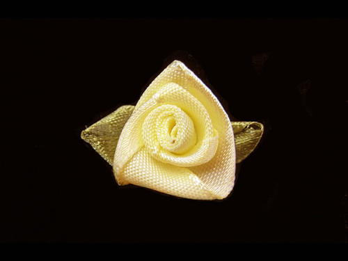  021 F пришивной элемент (упаковка 100 штук) желтый  ТриКатушки