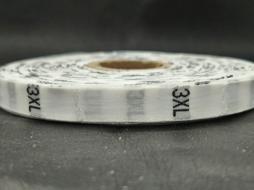  Размерник жаккард ,белый 3XL (рул 1000шт)  ТриКатушки