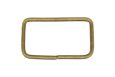  Рамка металлическая 35х15мм цв.Антик (фас.10/100/500/1000шт.)  ТриКатушки