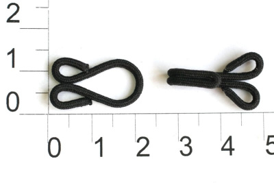  Крючок шубный 0300-4301 12# "МН" цв.черный (упаковка 100 штук)  ТриКатушки