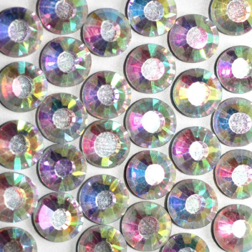  Стразы термоклеевые SS-16, D=3,6-3,9мм (упаковка 1440 штук) цв.9001/1 CRYSTAL ABS  ТриКатушки