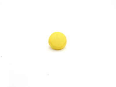 Пластиковая крышка (1 часть кнопки) 15мм цв. жёлтая (уп 720шт)  ТриКатушки