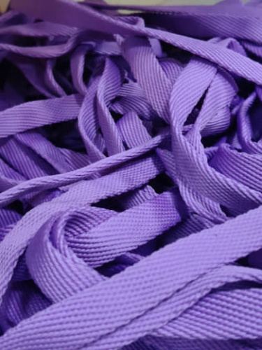  Шнур плоский 15мм №92 сиреневый (уп.100м)  ТриКатушки