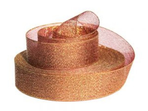  3338 Лента метализированная 25мм (рулон 36 ярдов)  ТриКатушки