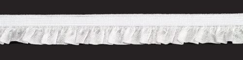  6441-13 белый резинка бельевая 13мм (намотка 144 ярда = 131,7 метра)  ТриКатушки