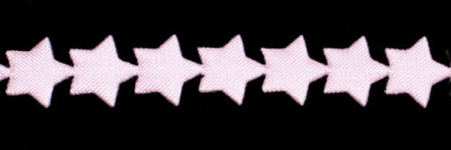  0385-6062 розовый Тесьма, ширина 09мм (намотка 25 ярдов = 22,86 метра)  ТриКатушки